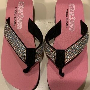 Little Girls Skechers Flip Flop